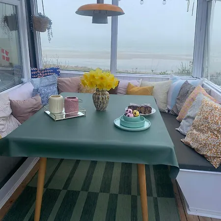 Elegant Pastels And Panorama View To Lystrup Beach