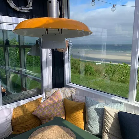 Elegant Pastels And Panorama View To Lystrup Beach 別荘 *