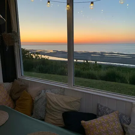 Elegant Pastels And Panorama View To Lystrup Beach Allingåbro